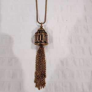 NWT Chicos bronze necklace